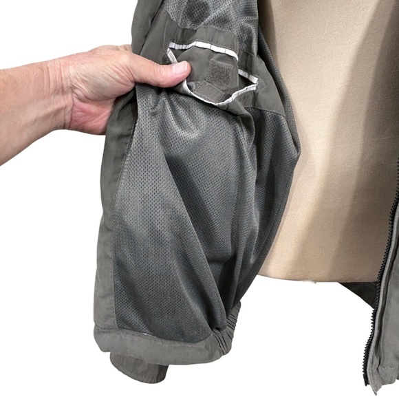 London Fog Men's Full Zip Golf Bomber Windbreaker Jacket Size XL - Picture 10 of 13